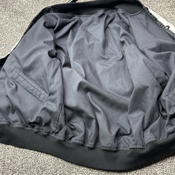 Vintage Butwin Black And White Referee Reversible Jacket Size XL - Picture 9 of 9